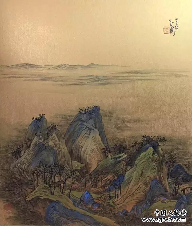 咫尺千里意境深遠——田茂國繪畫藝術印象