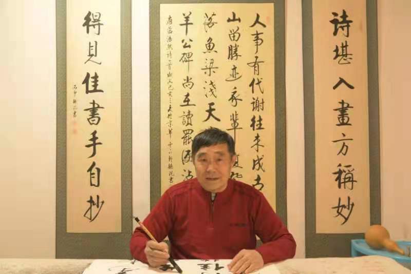 點擊打開原圖 志存求覓 墨趣人生——馬德昆